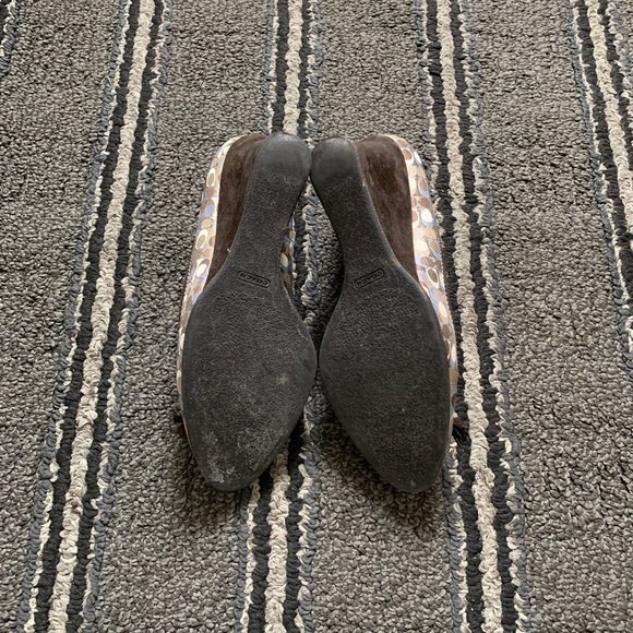 Coach signature print wedge - Picture 3 of 3